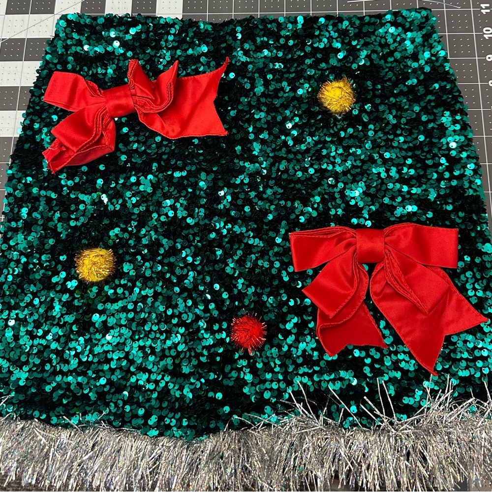 Ugly Christmas skirt
